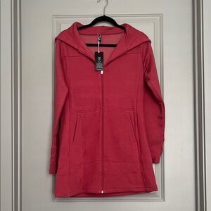Yala Vibrant Red Hooded Jacket